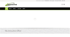 Desktop Screenshot of myinnovativeoffice.com