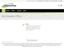 Tablet Screenshot of myinnovativeoffice.com